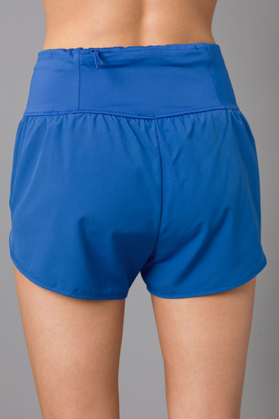 Active High Rise Shorts, Blue