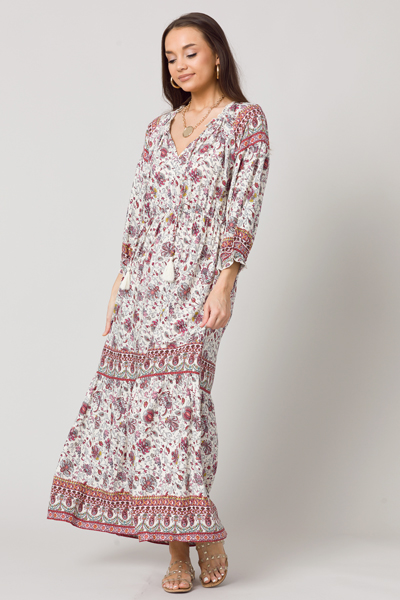 Laurie Paisley Maxi, Off White
