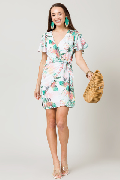 On Vacation Wrap Dress