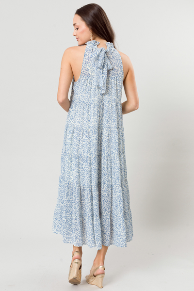 Full of Floral Maxi, Blue