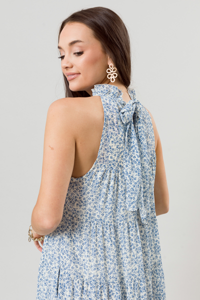 Full of Floral Maxi, Blue