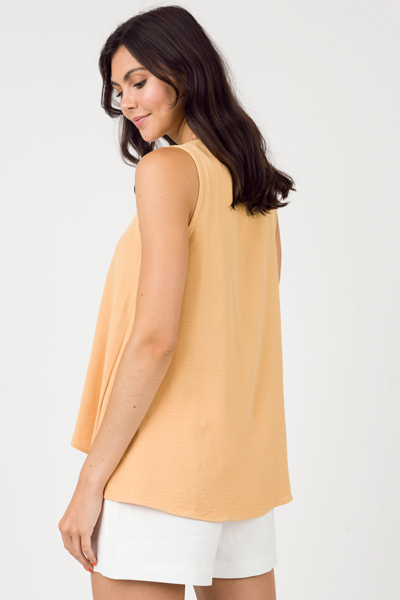 The Essential Tank Top, Honey Mustard