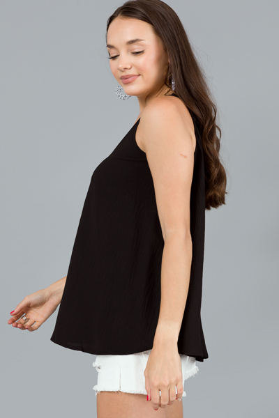 Olivia Swing Tank, Black