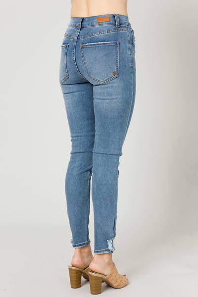 Selena Distressed Skinny Jeans