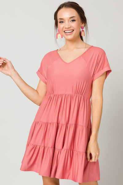 Easy Going Dress, Canyon Clay