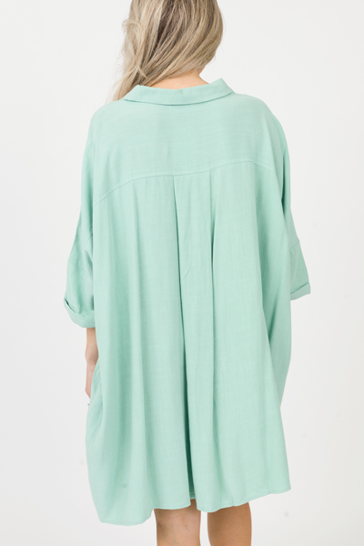 Pocket Side Tunic, Mint