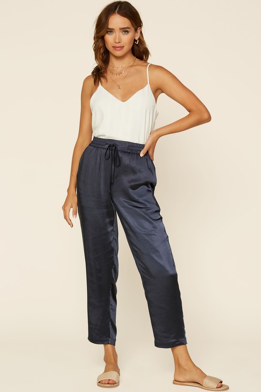 Luxurious Living Pants, Navy