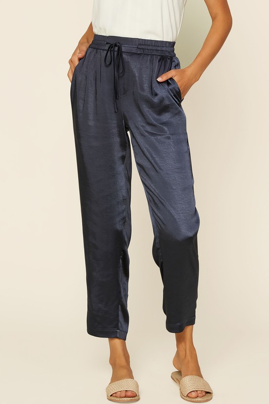 Luxurious Living Pants, Navy