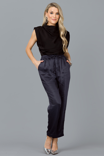 Luxurious Living Pants, Navy