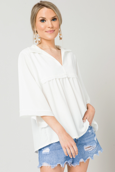 Work To Weekend Top, White