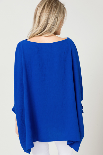 Gwen Oversize Blouse, Royal