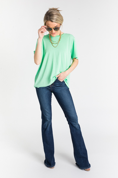 Modal Soft Tee, Mint