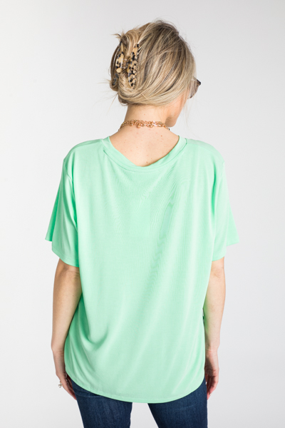 Modal Soft Tee, Mint