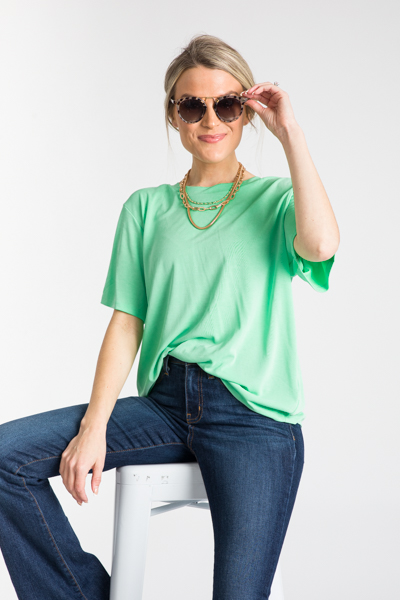 Modal Soft Tee, Mint