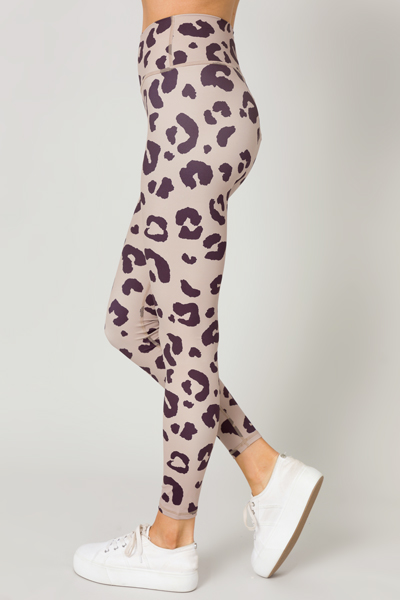 Ziggy Leggings, Tan Leopard