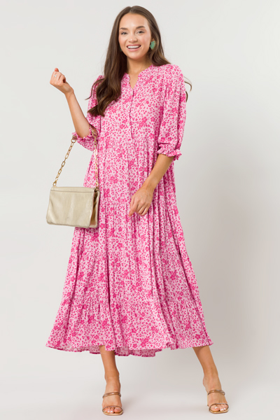 Karlie Floral Maxi, Pink