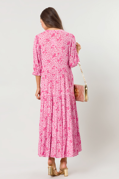 Karlie Floral Maxi, Pink