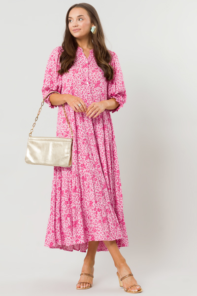 Karlie Floral Maxi, Pink