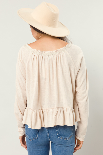 Best Of Me Knit Top, Natural