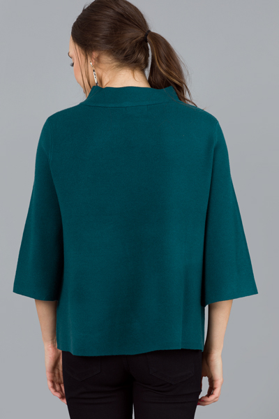 Audrey Sweater, Teal Green
