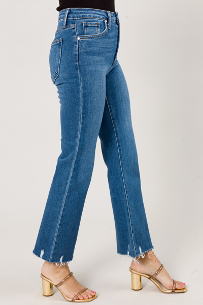 Mia Crop Flare Jeans, Medium