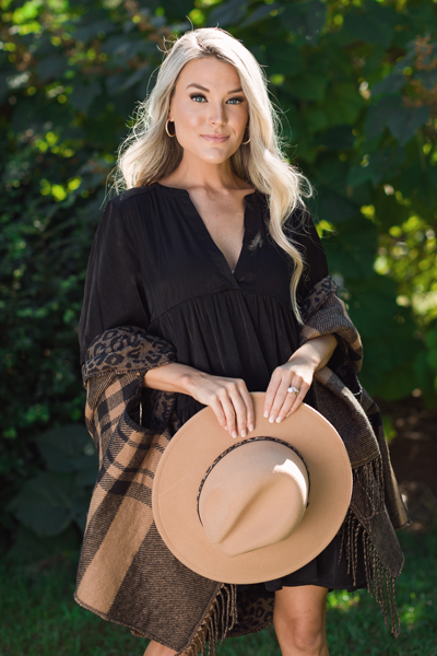Be My Babydoll Dress, Black
