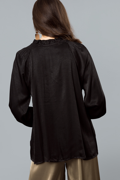 In the Details Blouse, Black