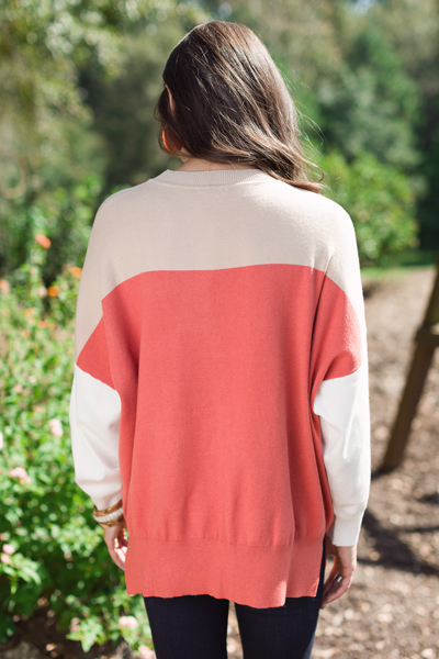 Fall Colorblock Sweater