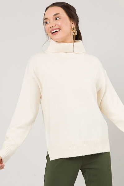 Simplicity Sweater, Cream