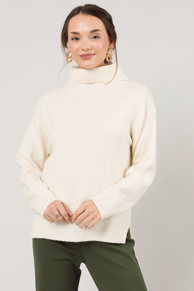 Simplicity Sweater, Cream