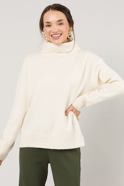 Simplicity Sweater, Cream