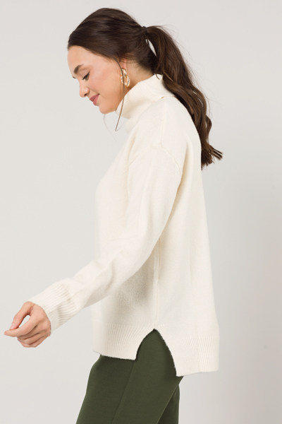 Simplicity Sweater, Cream