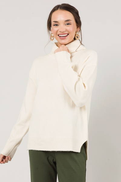 Simplicity Sweater, Cream