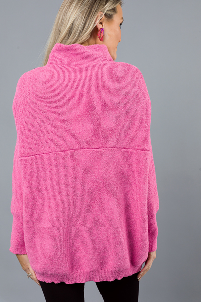 Jojo Solid Sweater, Pink