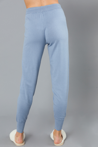 Stellar Sweater Knit Jogger, Blue