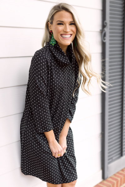 sachin and babi light blue dress 15 Polka-Dot Outfits for Winter