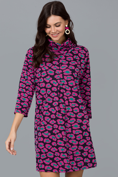 Meghan Dress, Leopard Blossom