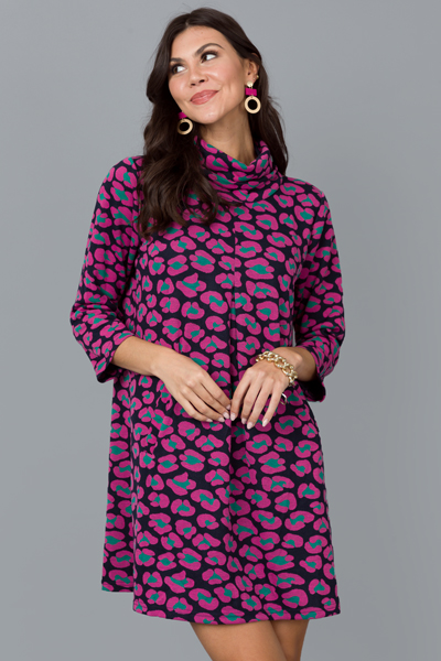 Meghan Dress, Leopard Blossom