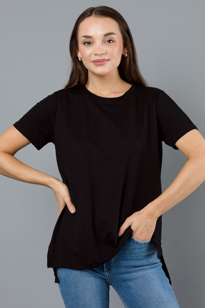 Nelly Basic Tee, Black