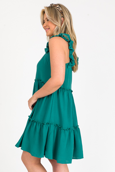 Afternoon Stroll Dress, Jade