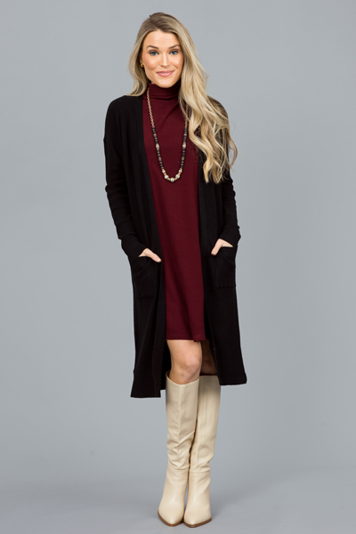 Willow Cardigan, Black