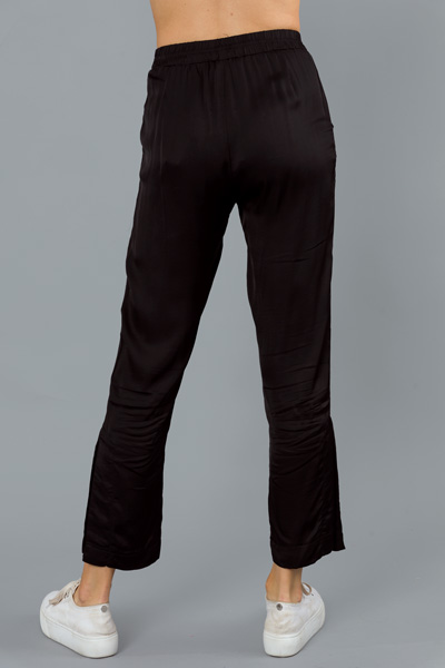 Easy Silky Pants, Black