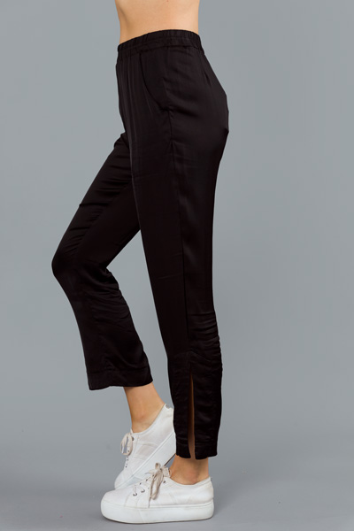 Easy Silky Pants, Black