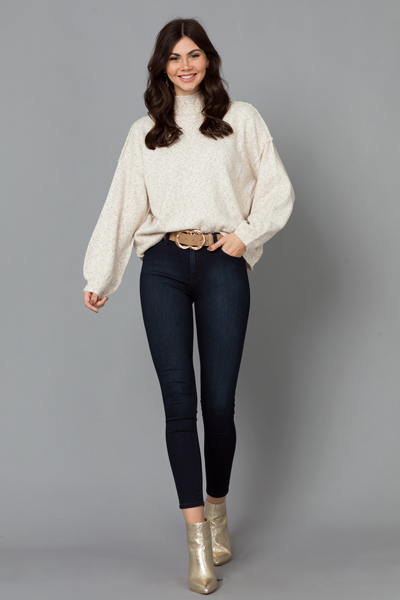 Cozy Specks Sweater, Oatmeal