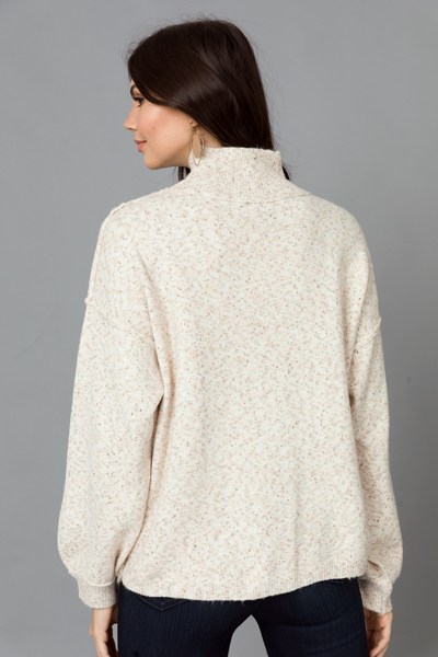 Cozy Specks Sweater, Oatmeal