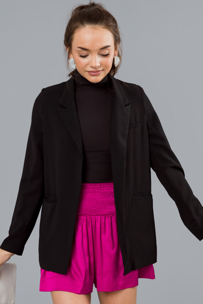 Market Days Blazer, Black