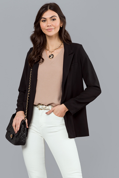 Market Days Blazer, Black