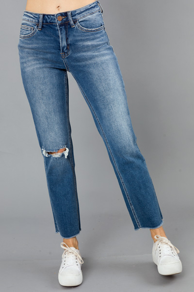 Carlene Straight Jeans, Medium
