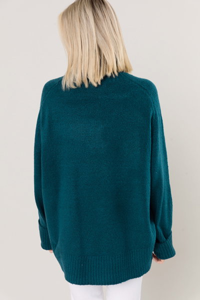 Britt Sweater, Peacock Blue - 3/4 & Long Sleeve - Tops - The Blue Door ...