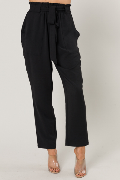 Classic Black Tie Pant